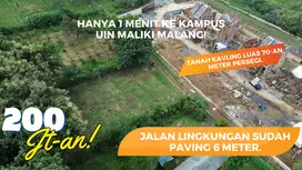 5 Menit ke Jalan Raya! Kavling Super Strategis