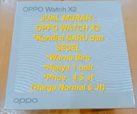 Jual Murah ! OPPO Watch X2