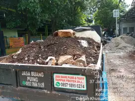 Jasa buang puing buang sampah