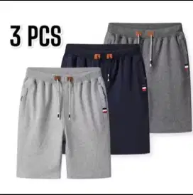 Celana pendek pria Dewasa 3pcs Ukuran XXL