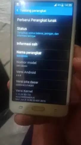 Jual hp infinit hot 10 Dan samsung grenprime