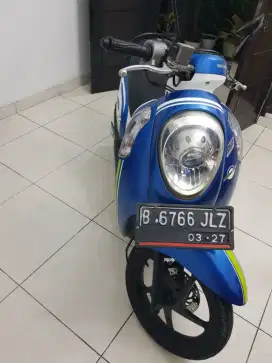 Honda scoopy 2017 plat tangerang pajak hidup panjang