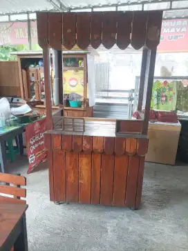 Gerobak Kayu Bekas 1 meter