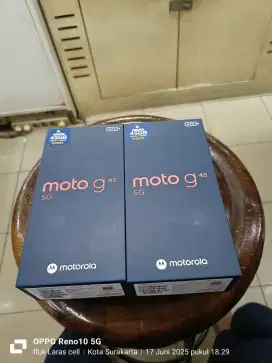 JUAL MOTO G45 5G 8/256 BARU FRESH RESMI
