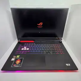 Asus ROG G713IC Ryzen 7 Ram 16 SSD 512 RTX3050 17 Mulus No Minus