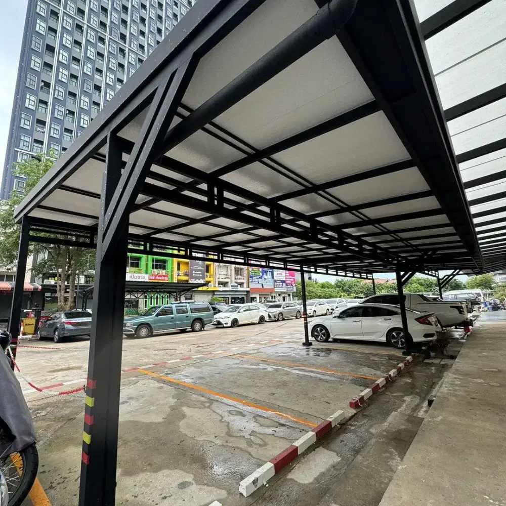 KANOPI ALDERON  dan papan kalsiboard