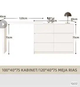 Meja Rias untuk ruangan kamar