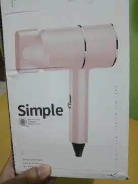 Menjual hair dryer simple
