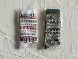 Kaos Kaki Tribal Untuk Kuliah Kerja Bonus Pelindung Tumit Heel Grip