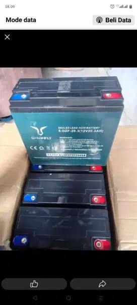 Jual aki motor listrik copotan