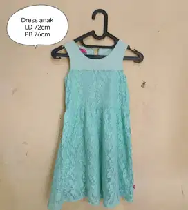 Dress anak size 8-9th