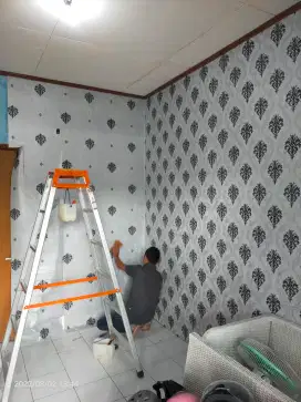 AGEN & Spesialis Wallpaper Dinding timbul