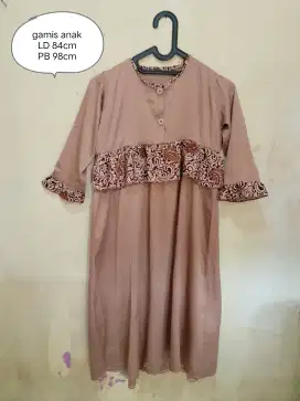 Gamis anak size 8-10th