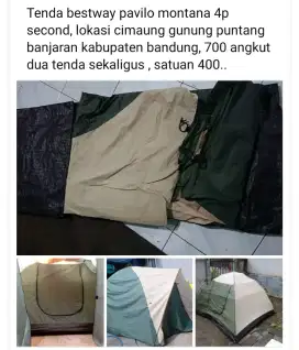 Tenda pavilo montana 4x