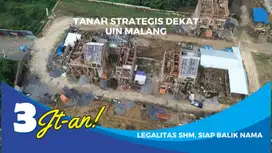 Kavling Strategis Harga Terjangkau 500 Meter dari UIN 3 Malang