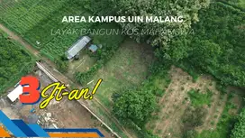 Tanah Siap Bangun di Area Pendidikan & Wisata