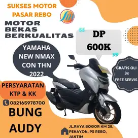 YAMAHA NEW NMAX CON TAHUN 2022 BERGARANSI, SIAP PAKAI, BODI HALUS