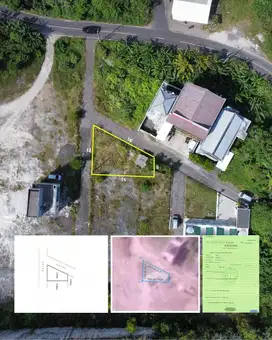 LANGKA TANAH OLOT KECIL DEKTA GOLF COURT KUTA SELATAN BALI NJL087