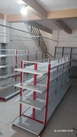 Toko rak minimarket murah bekas/baru