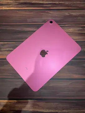 iPad 10 Pink 64GB Garansi Resmi iBox Aktif Januari 2026 Mulus Fullset