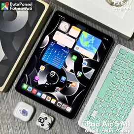 IPAD AIR 5 M1 64GB GRAY + KEYBOARD FULLSET ORI