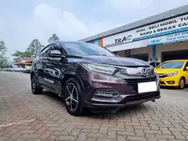 LOW KM!! HONDA HRV PRESTIGE 1.8 CVT MATIC 2018 UNGU KM 77RB