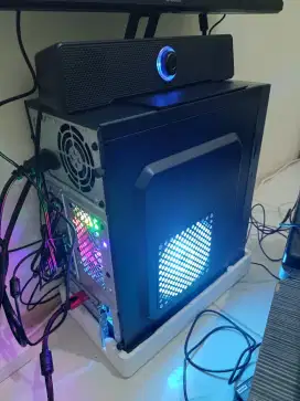 CPU Core i3 gen 10 + nvdia gt 610