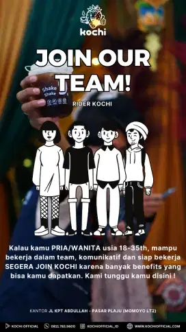 LOKER KOCHI PALEMBANG