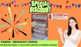Rak kacang minimarket
