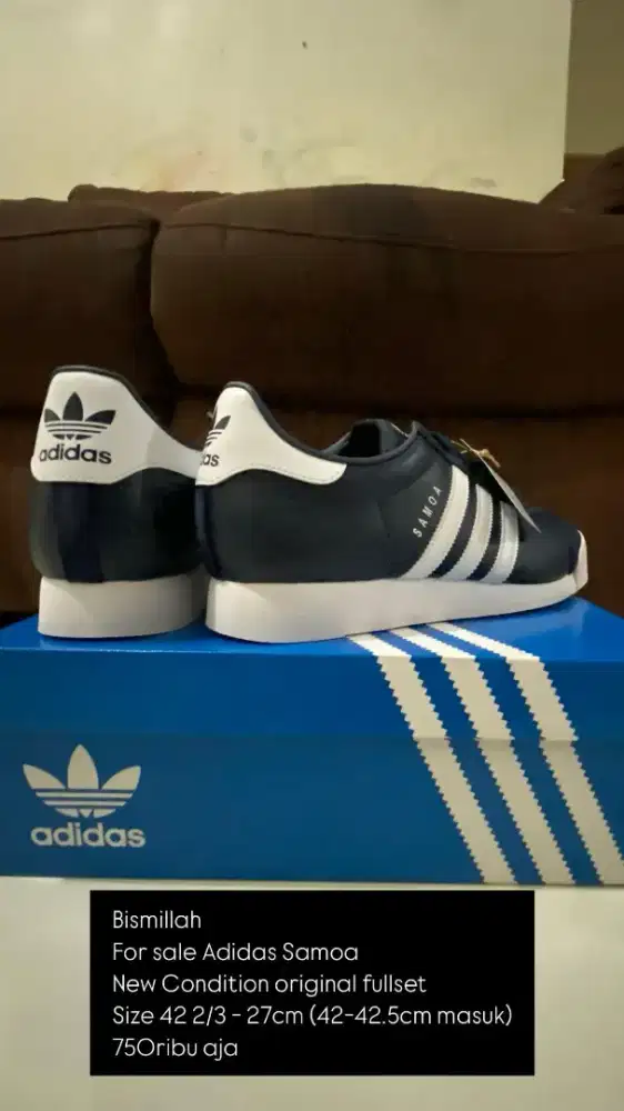 Adidas Samoa Navy Blue