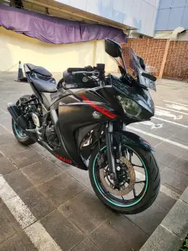Yamaha R25 2015 Black Predator Terawat Mesin Halus Kelistrikan Normal