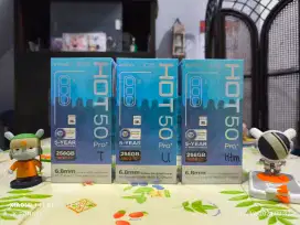 Infinix Hot 50 Pro Plus 8/256 garansi resmi BARU segel dus