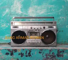 boombox tape kaset pita radio FM AM SW antik jadul kuno tua klasik