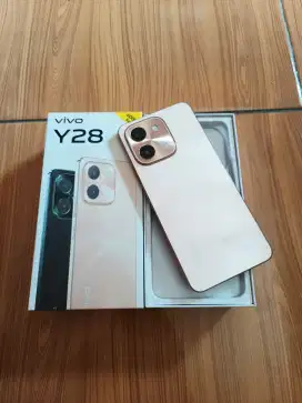 jual hp Vivo y28 ram 8+8/128 mulus lengkap garansi panjang