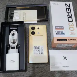 Infinix Zero 30 5G Versi  Ram 12GB/256GB Golden Hour Full Original