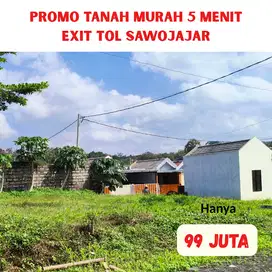 Tanah Malang Murah Dekat Gerbang Tol Sawojajar