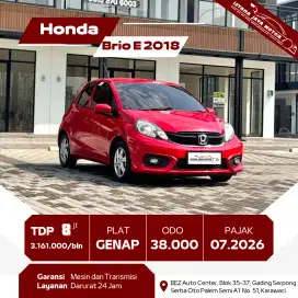 HONDA BRIO 1.2 E AT 2018
