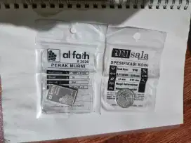 Perak asli invest 10gram 3gram