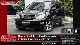 Toyota Harrier 2.4 L Premium Panoramic PBD Black On Black 2010