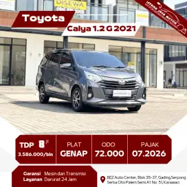 TOYOTA CALYA 1.2 G AT 2021