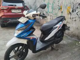 Honda Beat Eco fi CBS Tahun 2019 PajakPanjg Mesin Halus Siap tancapGas