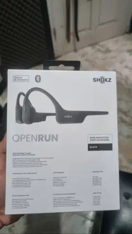 Shokz OpenRun Black S803 - Bone Conduction Wireless Sport Headphones