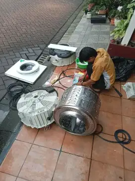 Jasa service ac kulkas mesin cuci dan bongkar  pasang ac