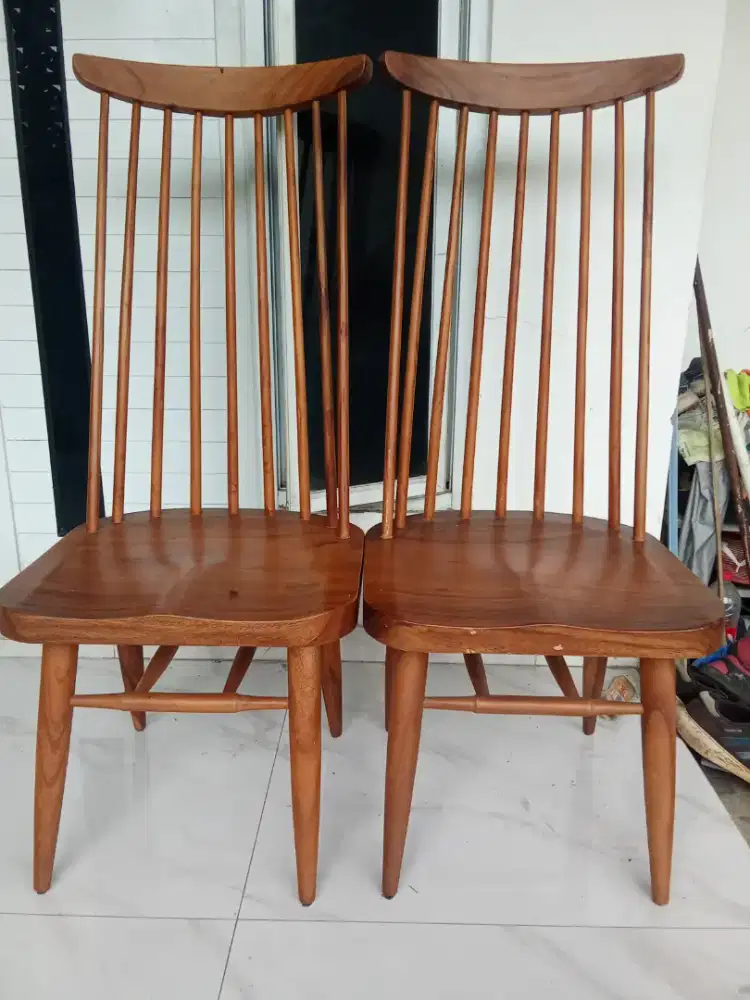 Kursi jati Clasik 1 pasang