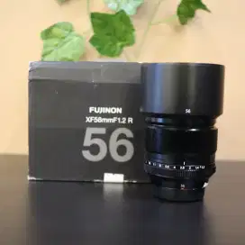 Lensa Fujifilm Fujinon XF 56mm F1.2 R Fullset Good Conditions