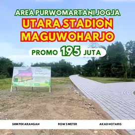 TANAH 10 MENIT KE STADION MAGUWOHARJO JOGJA