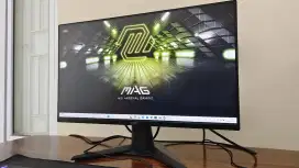Monitor MSI MAG 255F E20 Mulus bekas review
