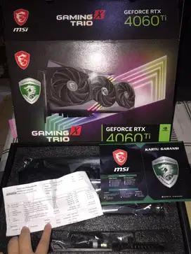 VGA MSI GeForce RTX 4060 Ti 8GB GAMING X TRIO