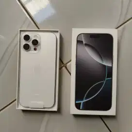 iPhone 16 pro max iBox 256 white titanium itungan hari