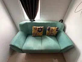 Dijual sofa marine 2 seater + meja. NEGO